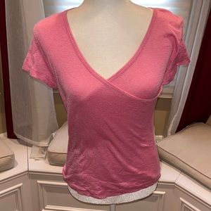 IVORY pink top Sz M